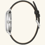 Load image into Gallery viewer, Aerojet Classic – Blue Sunray Dial with Leather Strap