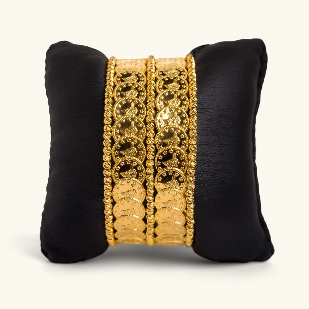Gold Turkish Coin Bracelet