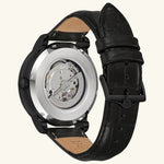 Load image into Gallery viewer, Classic Automatic – Black Dial & Leather Strap