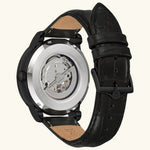 Load image into Gallery viewer, Classic Automatic – Black Dial & Leather Strap