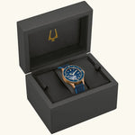 Load image into Gallery viewer, MIL-SHIPS, Blue Dial