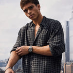 Load image into Gallery viewer, Maquina - Gunmetal Skeleton Dial, Stainless Steel Bracelet