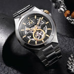 Load image into Gallery viewer, Maquina – Silver-Tone with Black Dial
