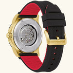 Load image into Gallery viewer, Marine Star Series A, Gold-Tone with Black Strap