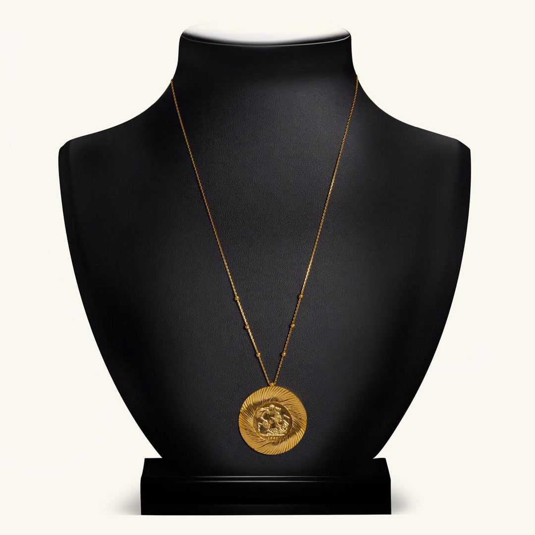 Gold Coin Necklace