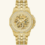 Load image into Gallery viewer, Octava Crystal, Gold-Tone Dial