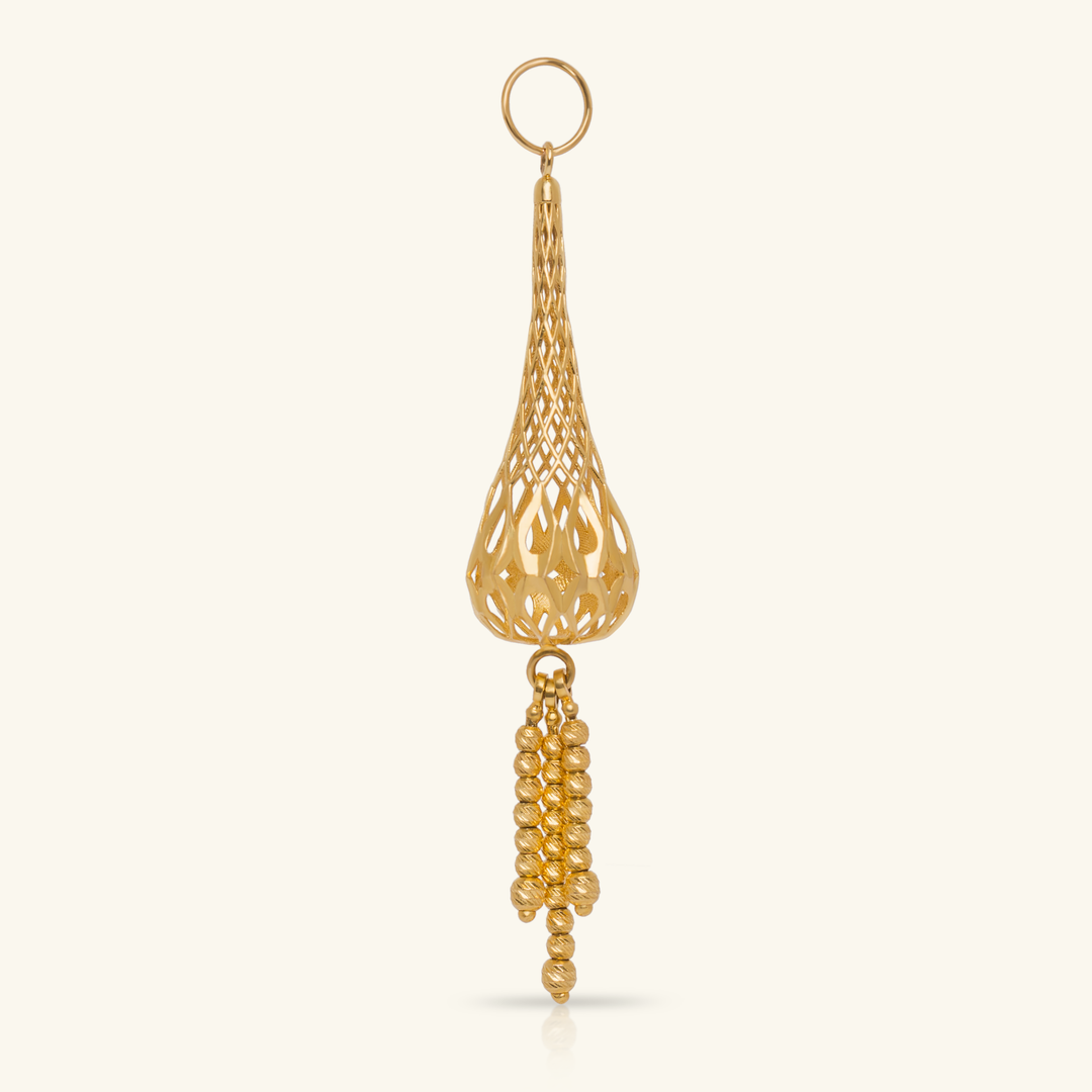 Gold Filigree Pendant