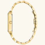 Load image into Gallery viewer, Quadra, Champagne Dial with 3 Diamonds