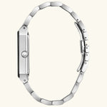 Load image into Gallery viewer, Quadra, Black Dial with 3 Diamonds