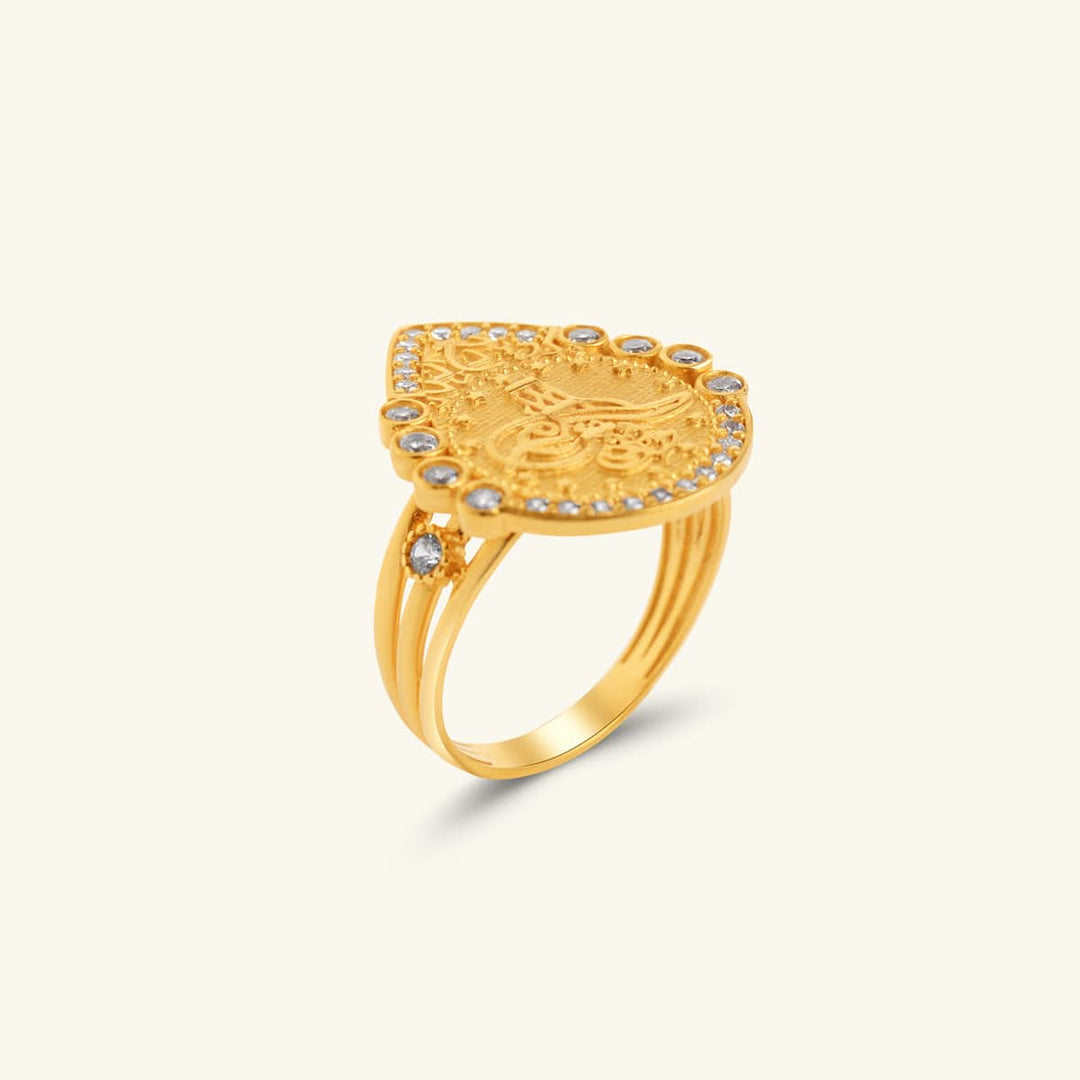 Turkish Coin Design Ring