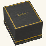 Load image into Gallery viewer, Bulova Surveyor automatic watch with rose gold case and red dial, showcasing a sleek and stylish design.
