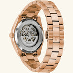 Load image into Gallery viewer, Surveyor – Rose Gold with Purple Dial