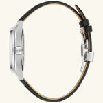 Load image into Gallery viewer, Surveyor – Skeleton Dial, Black Leather