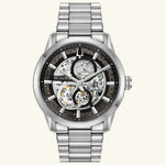 Load image into Gallery viewer, Bulova Sutton Classic watch with silver and black dial, stainless steel case, and elegant design.