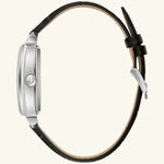 Load image into Gallery viewer, Sutton – Black Dial with Leather Strap