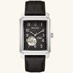 Load image into Gallery viewer, Sutton – Black Dial with Leather Strap