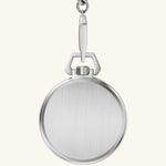 Load image into Gallery viewer, Sutton Pocket Watch – Silver Skeleton Dial