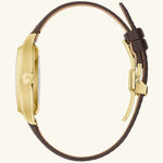 Load image into Gallery viewer, Young at Heart – Frank Sinatra, Brown Dial & Leather Strap