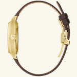 Load image into Gallery viewer, Young at Heart – Frank Sinatra, Brown Dial & Leather Strap