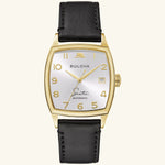Load image into Gallery viewer, Young at Heart – Frank Sinatra, Silver Dial & Leather Strap