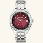 Load image into Gallery viewer, Jet Star, Claret Sunburst Dial