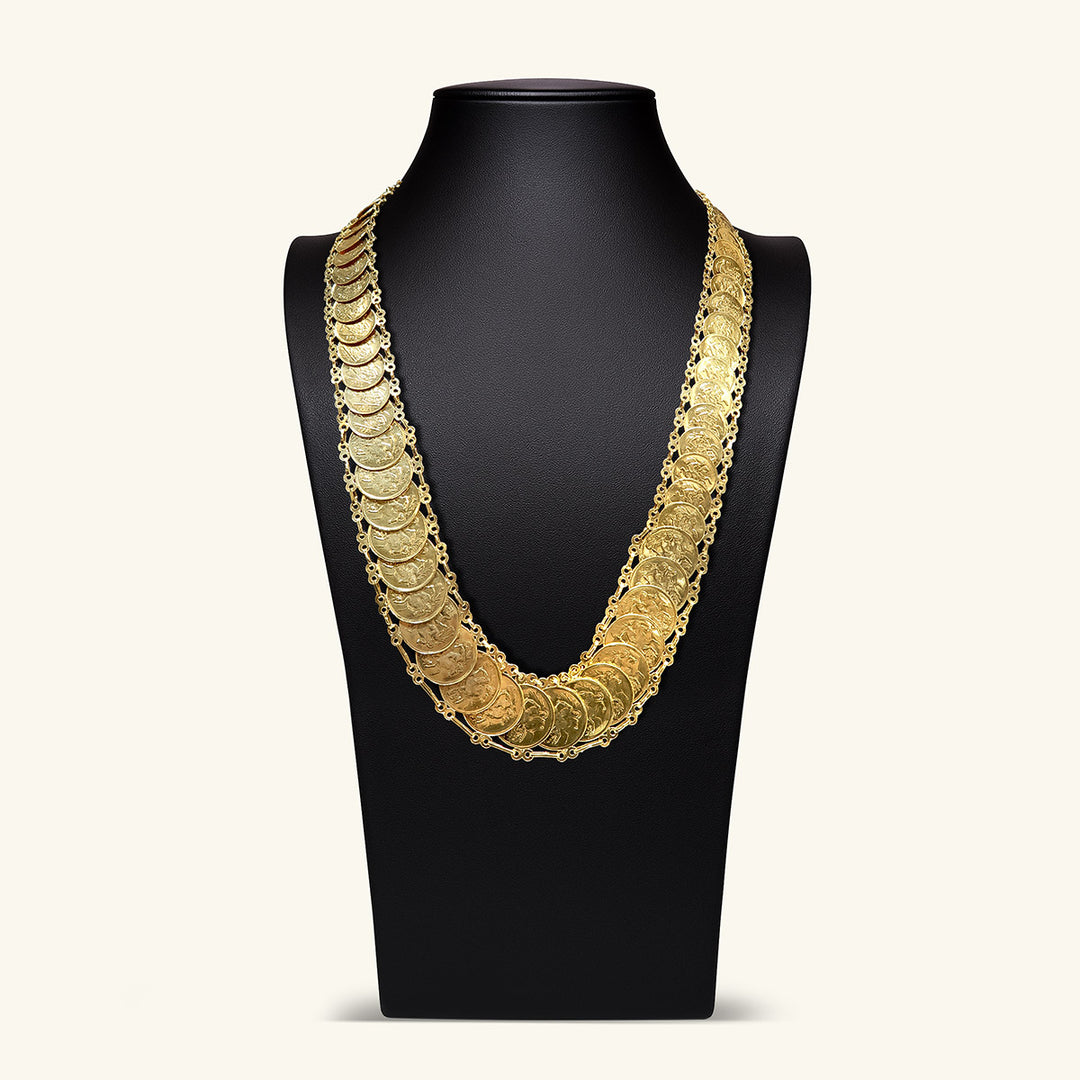 21K Gold Endless Coin Kladah Necklace