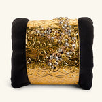 Load image into Gallery viewer, Gold Tri-Color Cuff Bracelet
