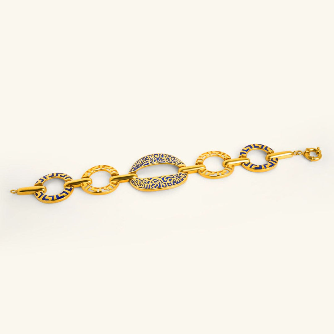 Gold Religious Bracelet