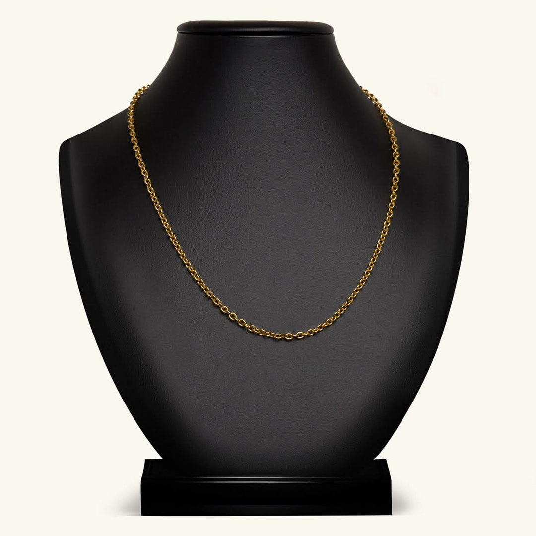 Eterna Link 21K Gold Classic Chain