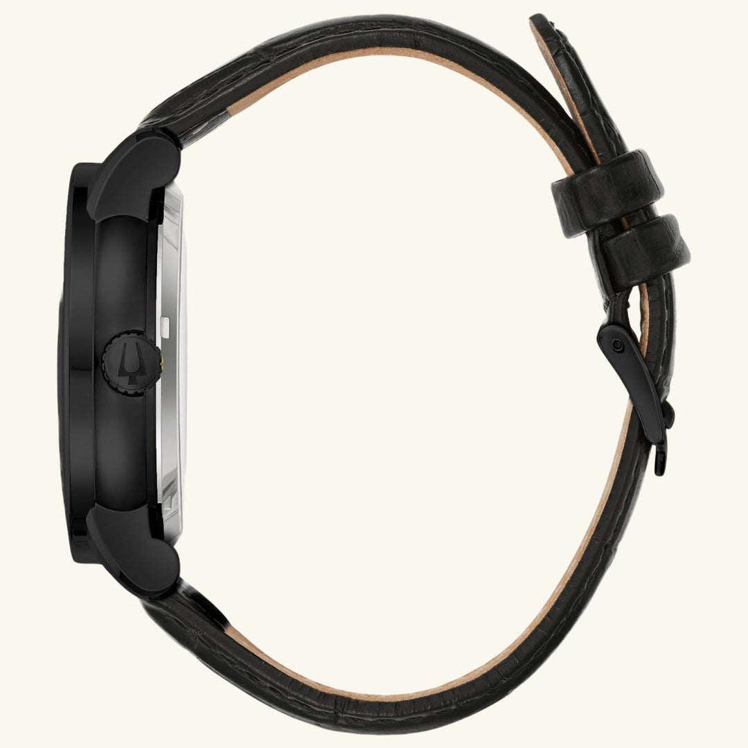 Classic Automatic – Black Dial & Leather Strap
