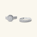 Load image into Gallery viewer, Exquisite Round Brilliant Diamond Ring Set
