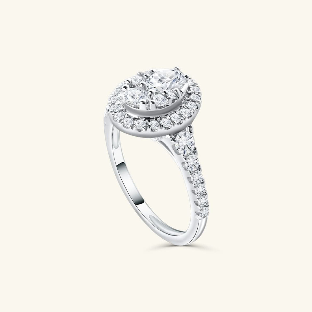 Oval Diamond Ring
