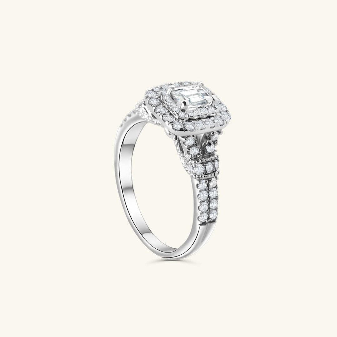 Emerald Diamond Ring