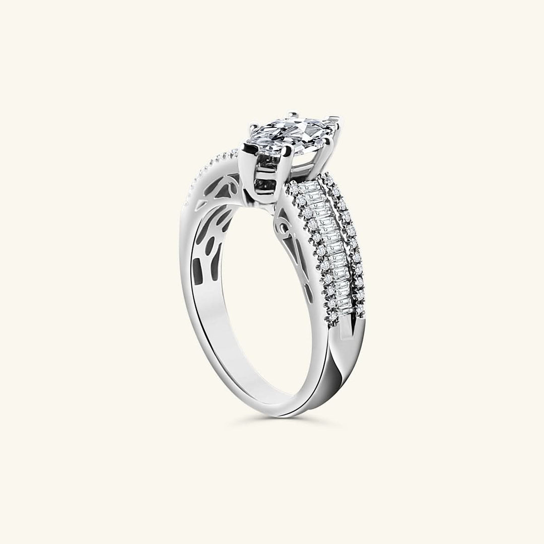 Marquise Diamond Ring