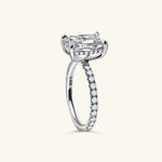 Load image into Gallery viewer, Emerald Lab Diamond Ring
