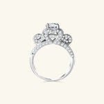 Load image into Gallery viewer, Round Brilliant Diamond Ring with Regal Crown

