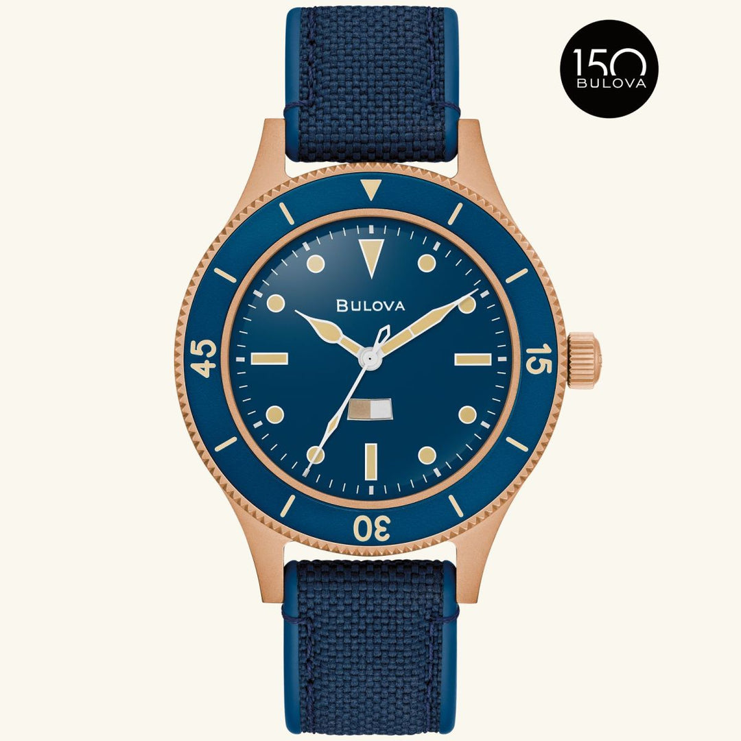 MIL-SHIPS, Blue Dial