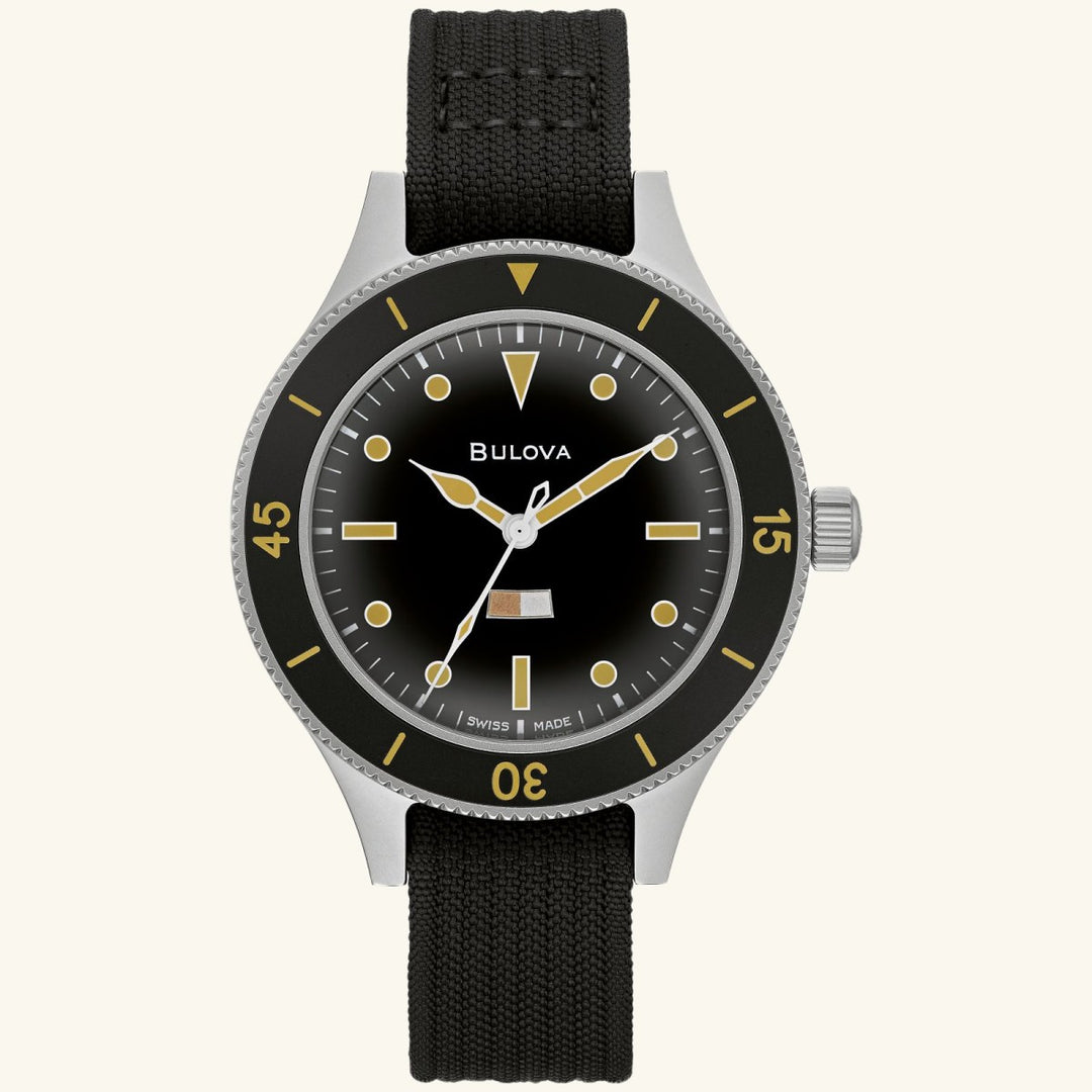 MIL SHIPS - Archive Series, Black NATO Strap