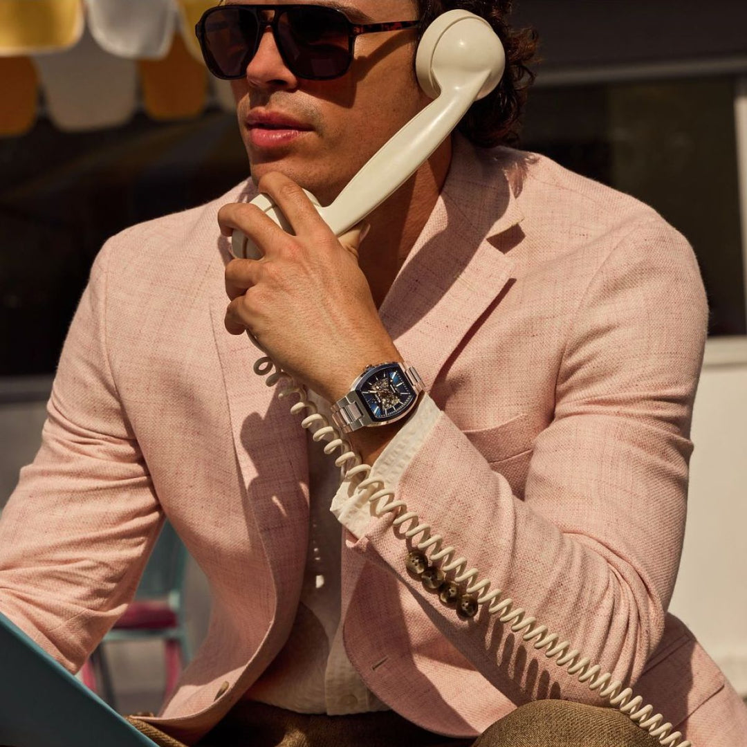 Maquina Automatic – Rose Gold & Silver