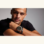Load image into Gallery viewer, Maquina Marc Anthony – Gray &amp; Gold
