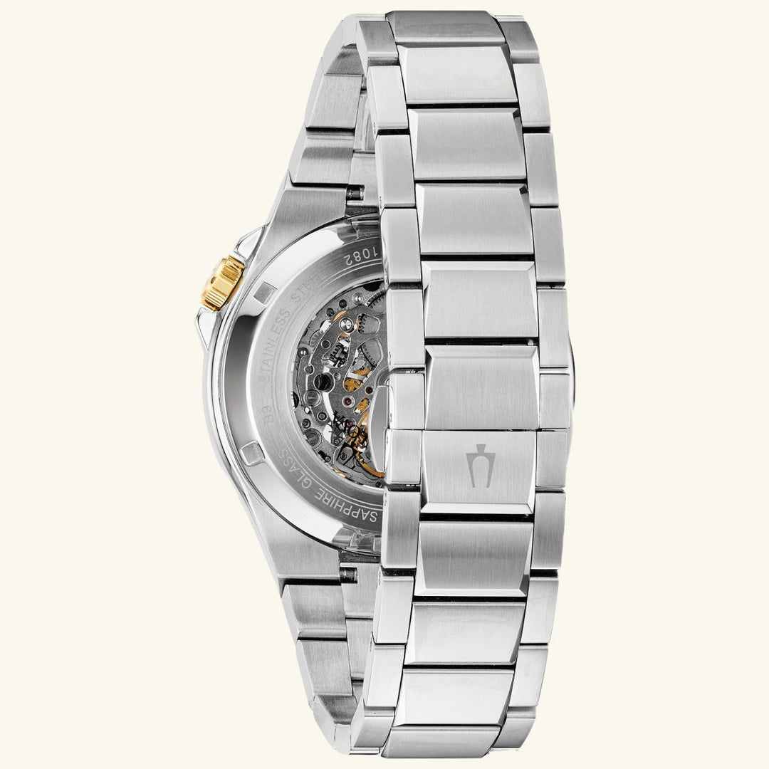 Maquina  – Silver-Tone with Black Dial