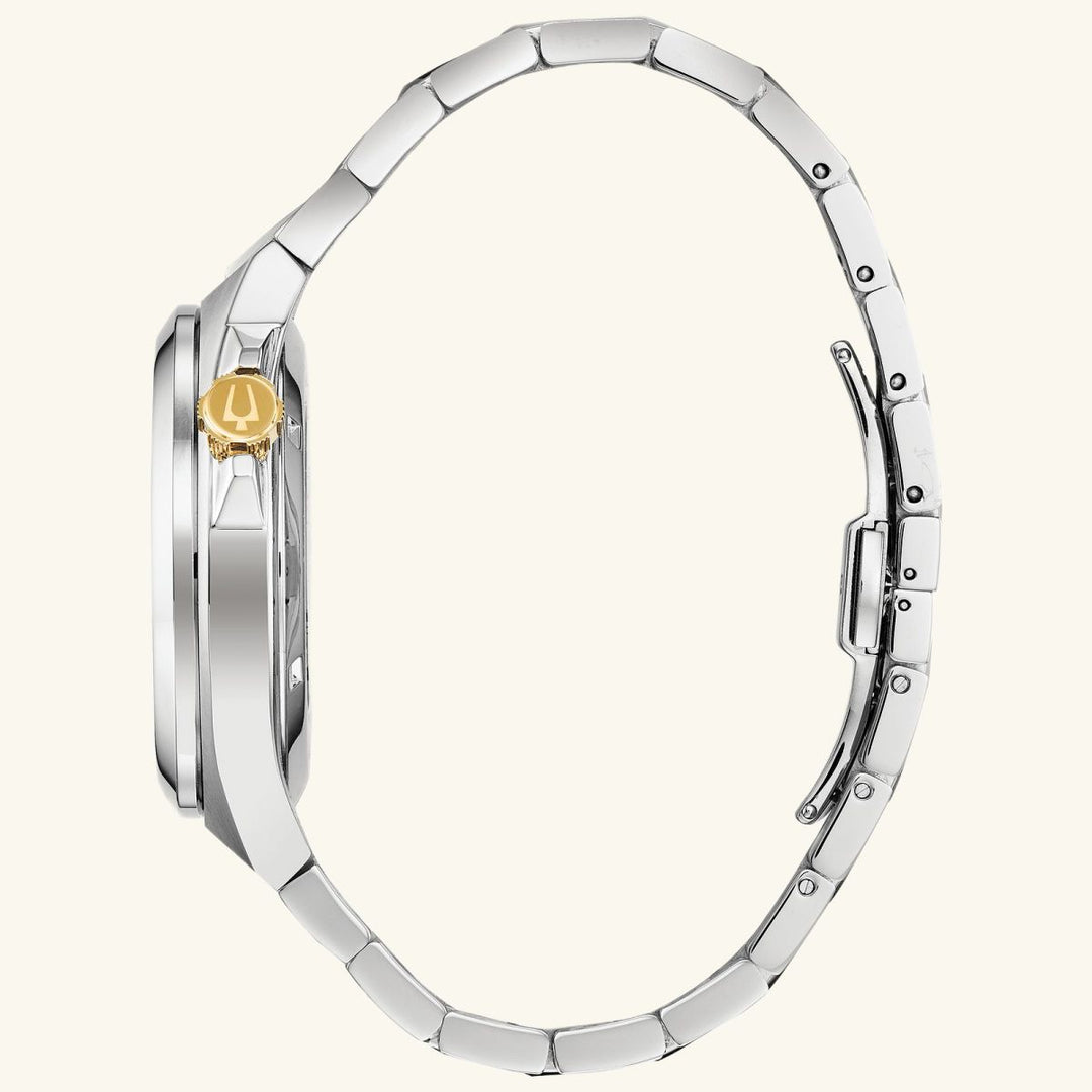 Maquina  – Silver-Tone with Black Dial