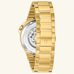 Load image into Gallery viewer, Maquina – Two-Tone Gold &amp; Gunmetal Skeleton Dial
