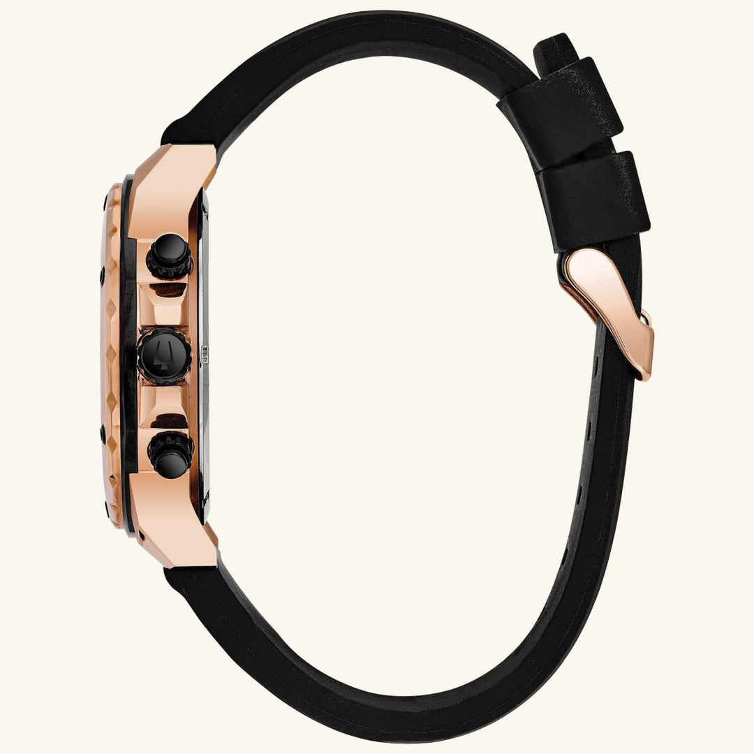 Marine Star Series A,  Black & Rose Dial