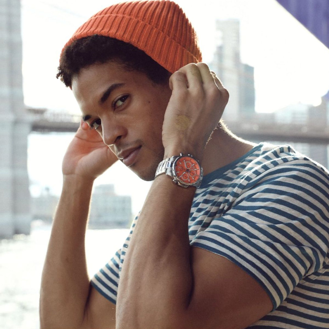 Marine Star Series B, Orange Dial