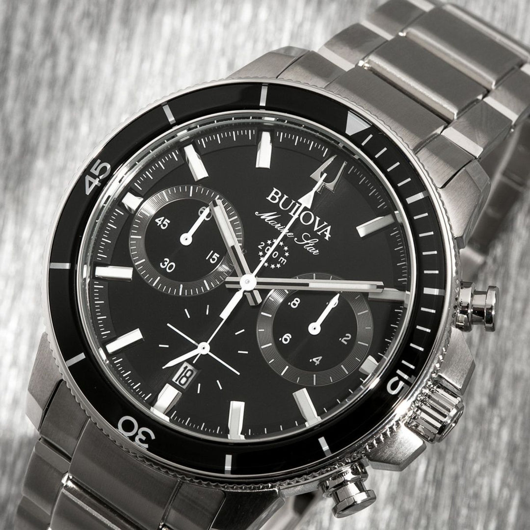 Marine Star Series C, Black Dial