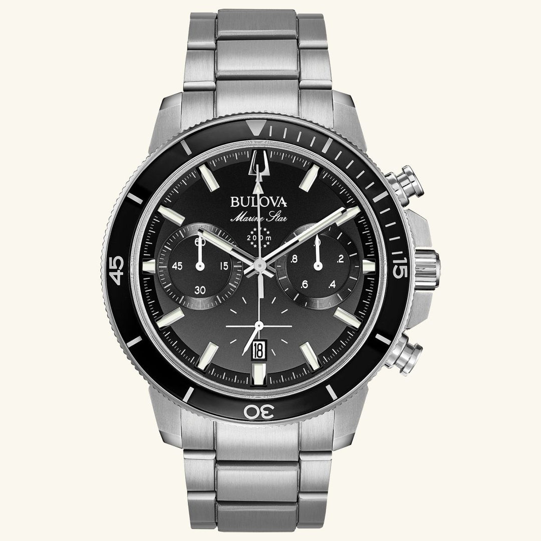 Marine Star Series C, Black Dial