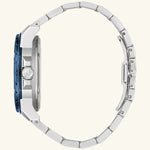 Load image into Gallery viewer, Marine Star Series A – Silver-Tone Bracelet, Blue Dial
