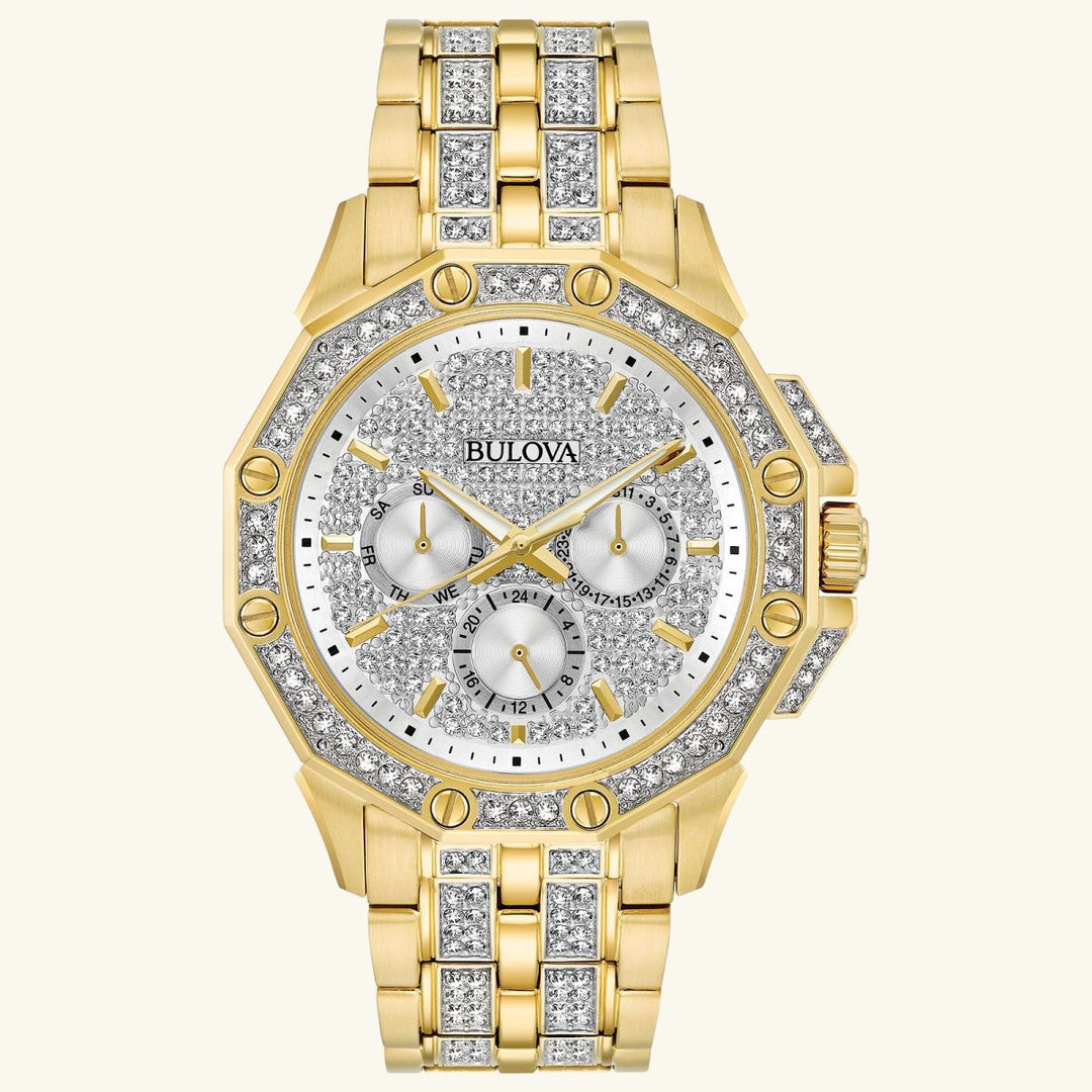 Octava Crystal, Silver & Gold Dial
