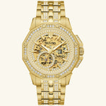 Load image into Gallery viewer, Octava Crystal, Gold-Tone Dial
